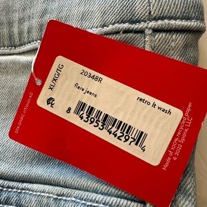Spanx Retro Light Wash Flare Jeans